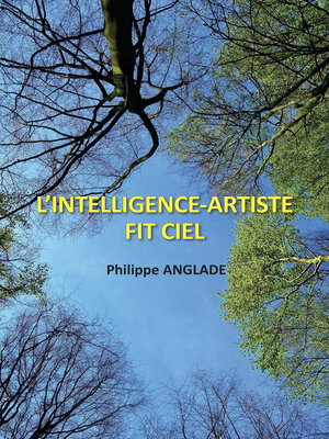 cover image of L'intelligence-Artiste fit ciel